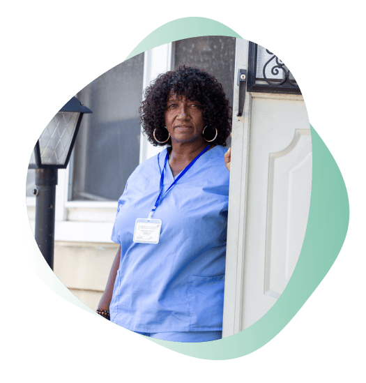 caregiver who feels alone in her work